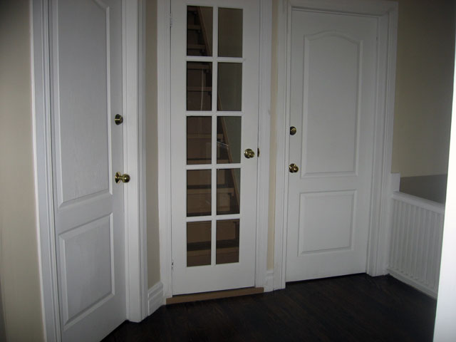 View of loft doors in a Toronto Property (Listing)