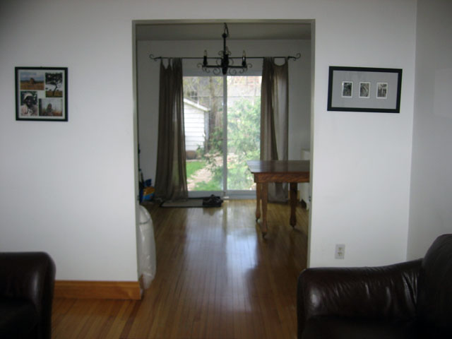 Long view of living room, Toronto Property Listing